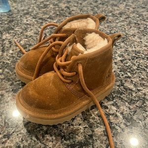 Ugg tie up boots size 7c